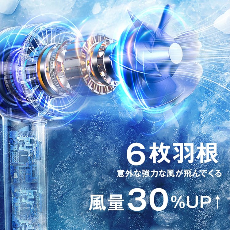 高出力ハンディファン