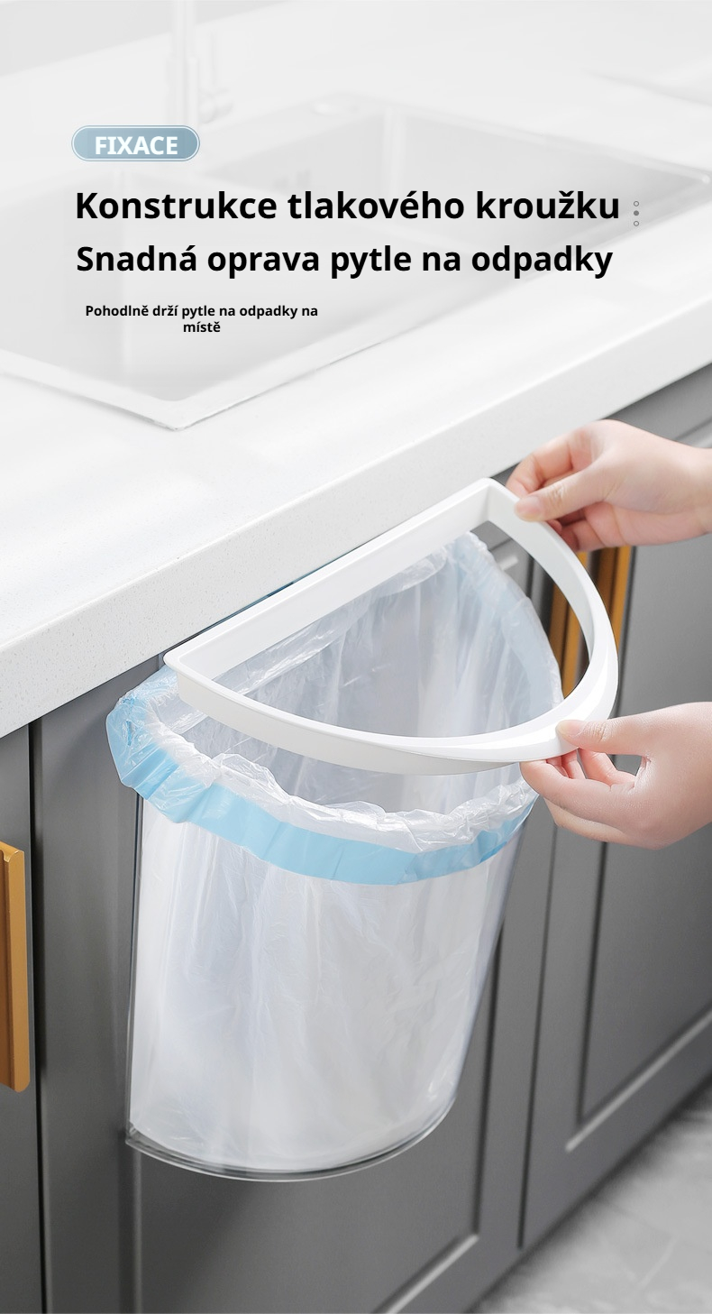 Estetický odpadkový koš pro domácnost