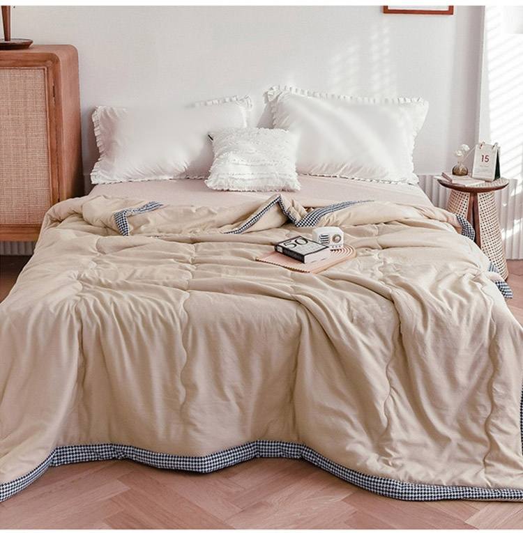 オールシーズン使える洗える肌掛け布団