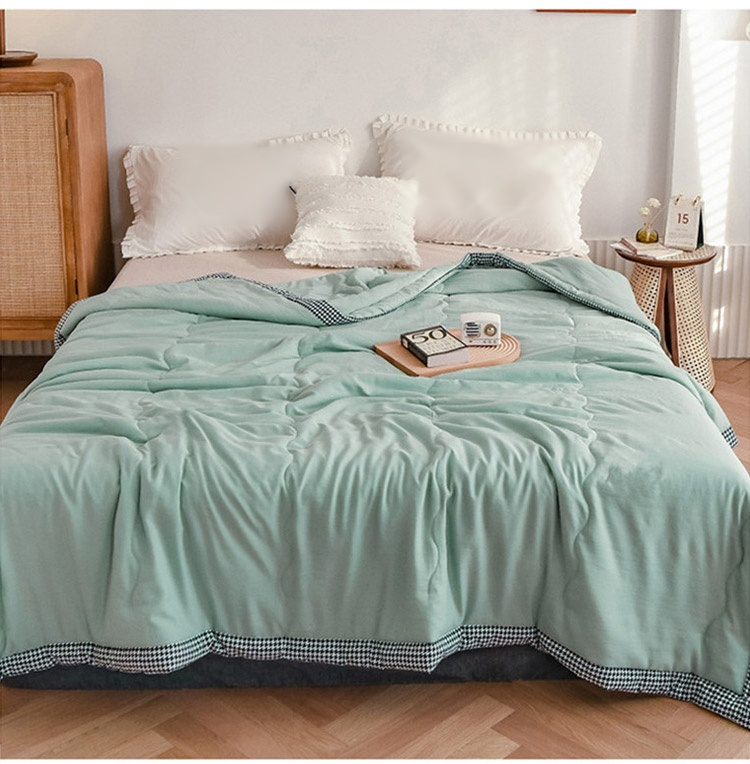 家庭で簡単にお手入れできる肌掛け布団