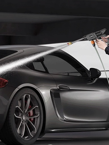 Household electric high-pressure car wash water gun