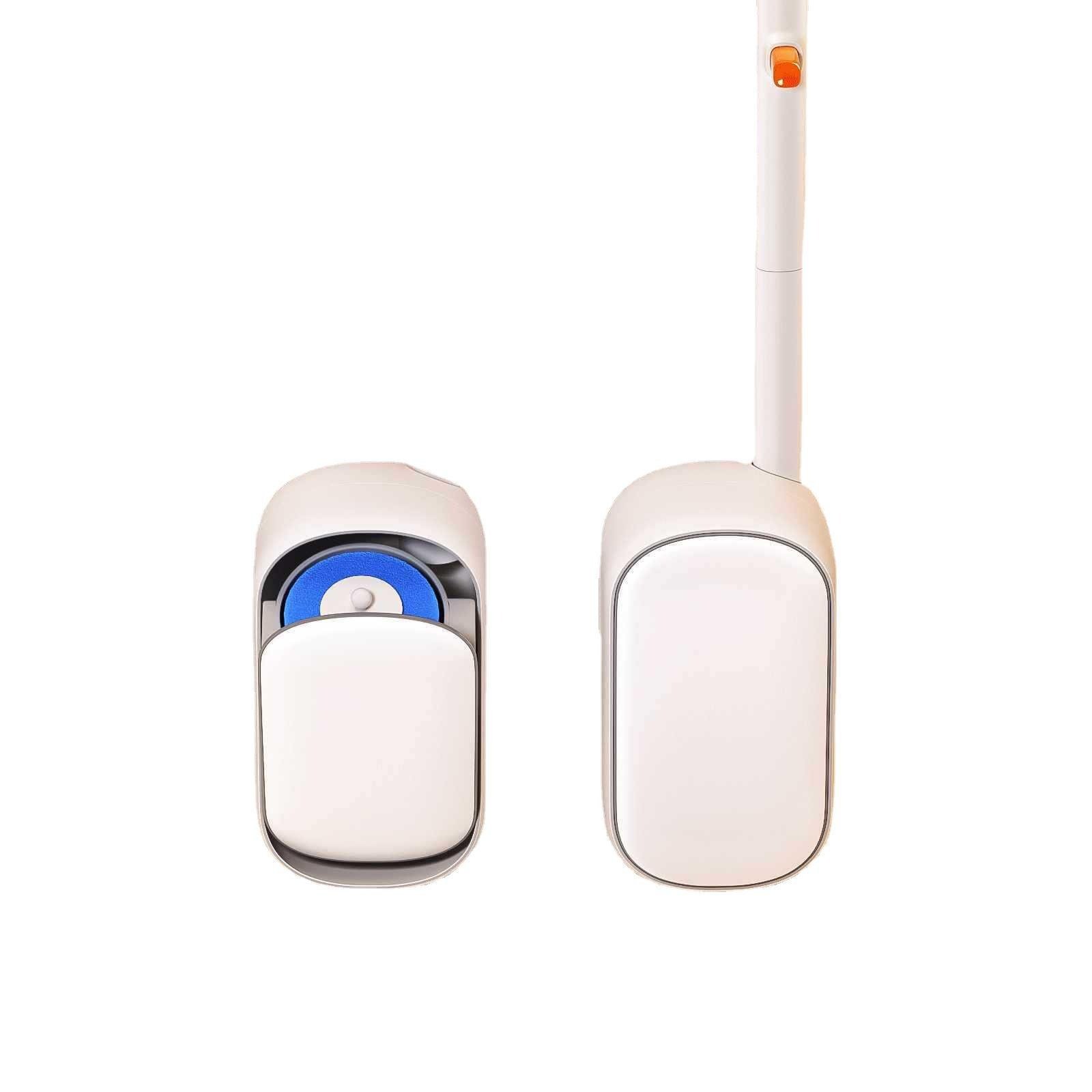 家庭用トイレブラシ 使い捨て交換ヘッド 行き止まりのないバスルームクリーニング ノーパンチトイレブラシ