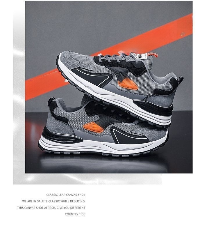 2025年新作メンズカジュアルシューズ正面画像