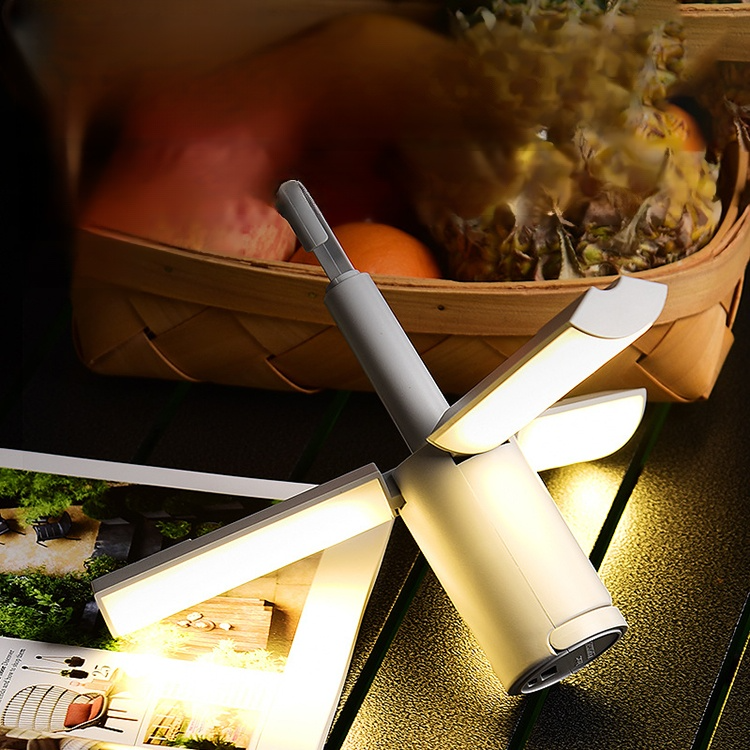 Outdoor multi-function folding camping light