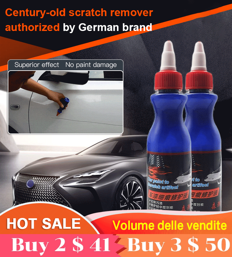 Century-old scratch remover authorized by German brand