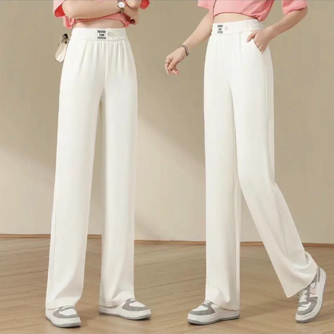 여름 냉감 와이드 바지  