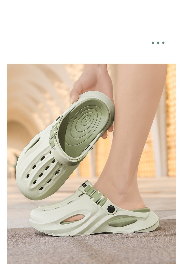 여성용 통굽 슬리퍼 측면 디테일