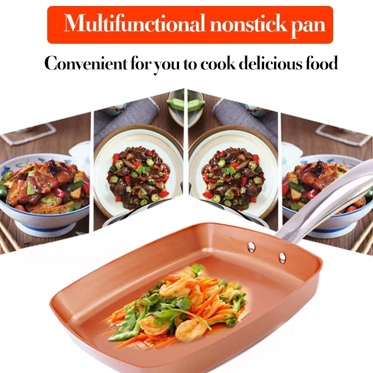 Copper nonstick pan
