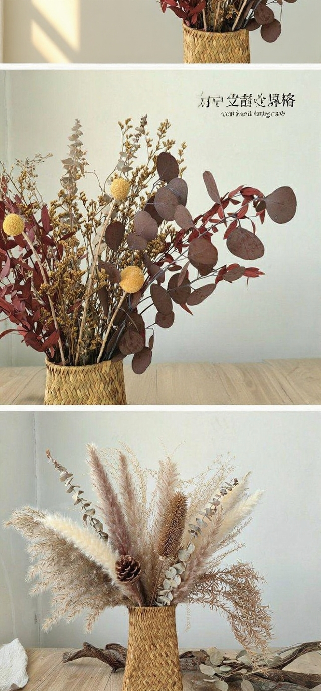 Rákosový set jako elegantní stolní ozdoba