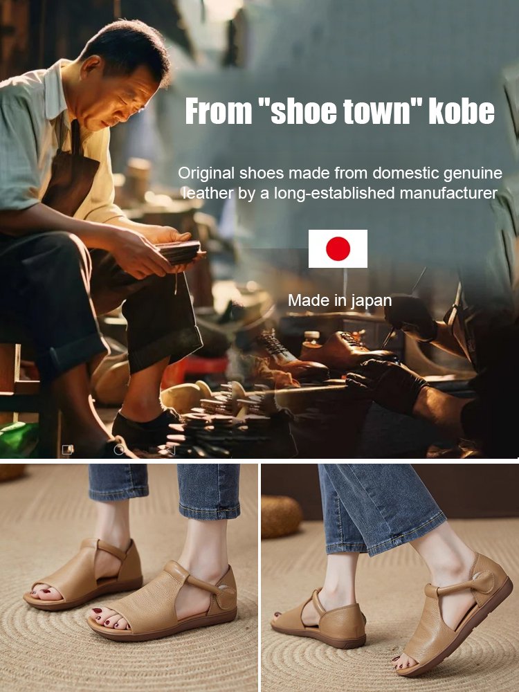 Handmade leather sandals