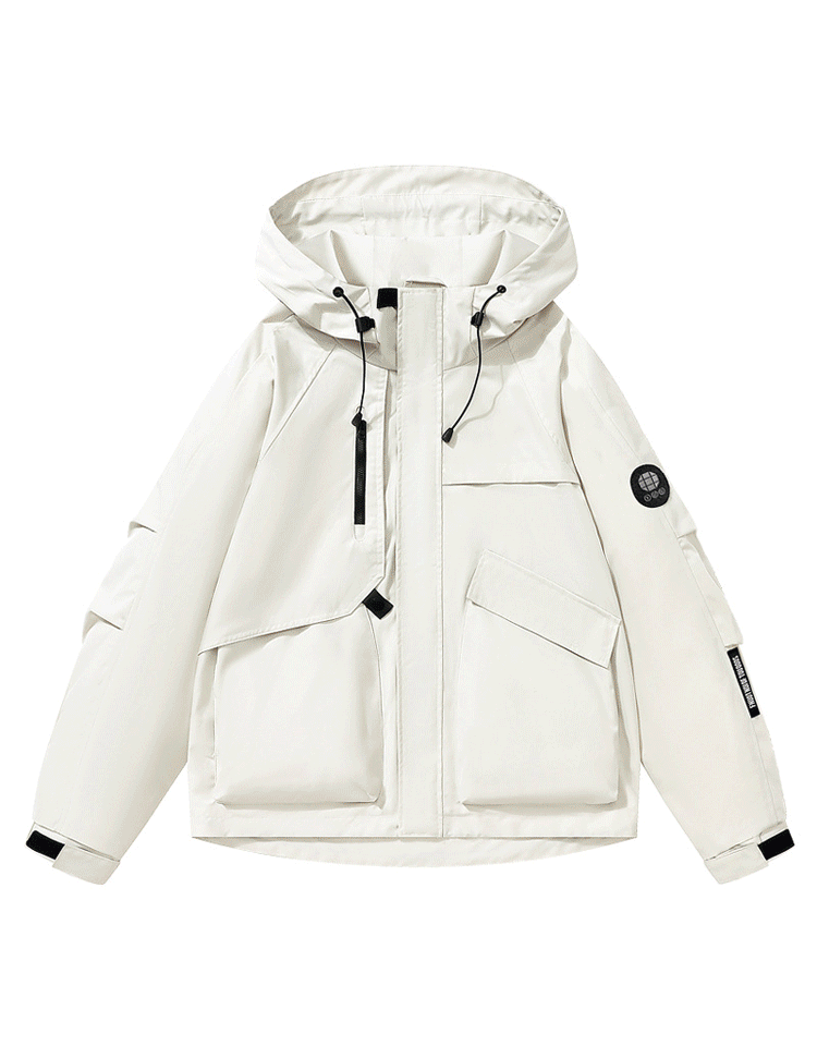 防風防水マウンテンパーカー