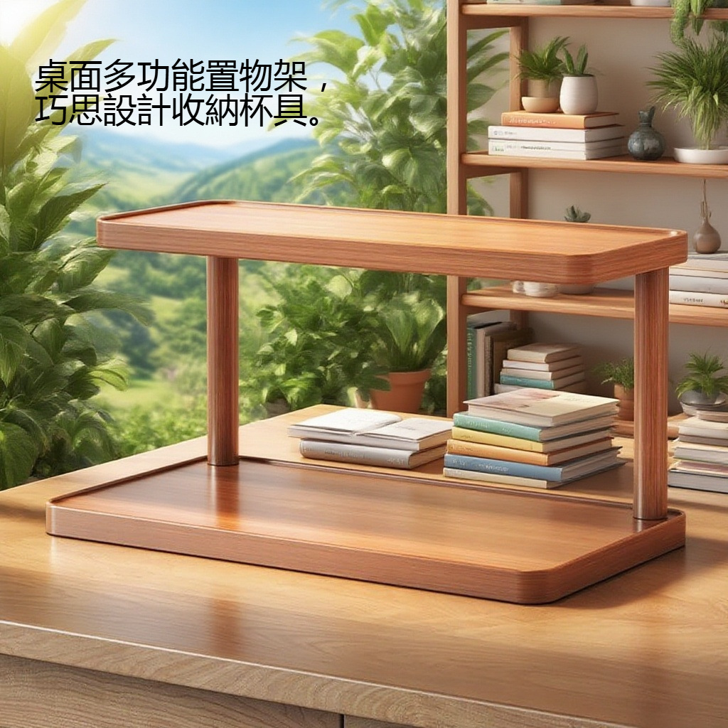 雙層水杯置物架廚房收納應用