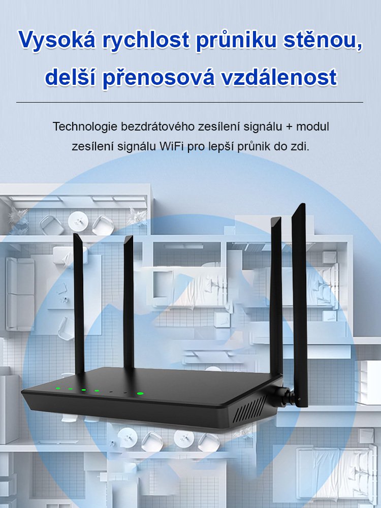 Nový vysokorychlostní zesilovač signálu wifi