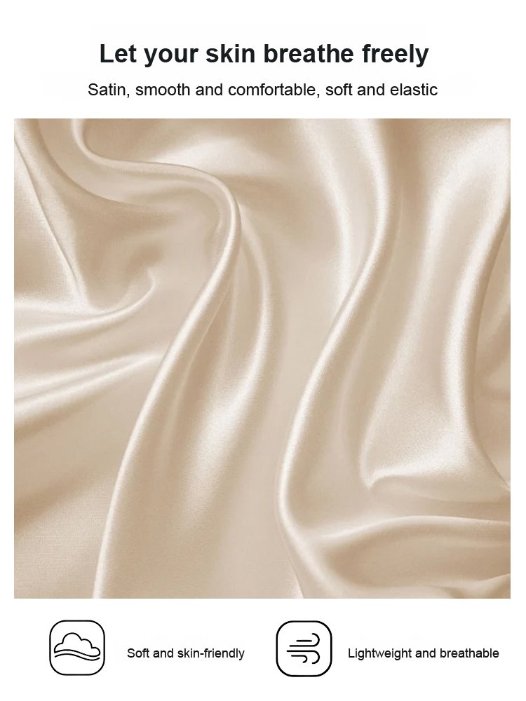 Slim-fit versatile floral V-neck satin sleeveless blouse