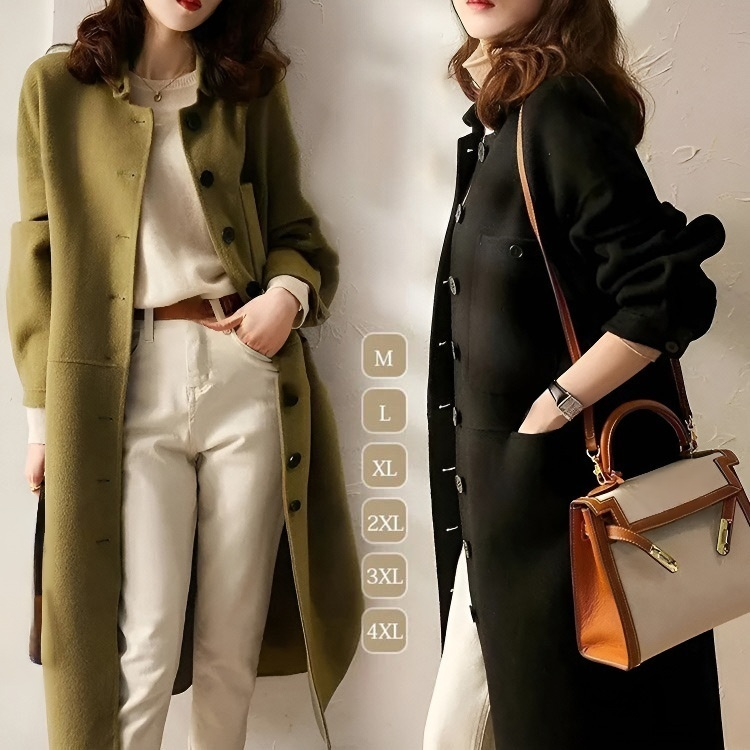 Autumn and winter new shirt style temperament tweed jacket