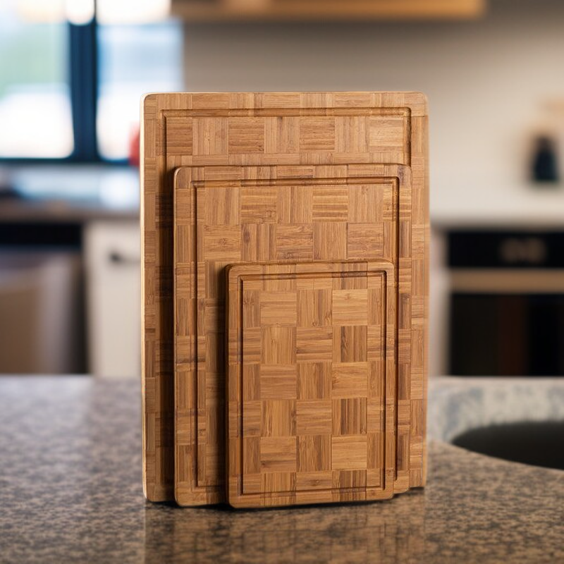 لوح تقطيع معلق من الخيزران