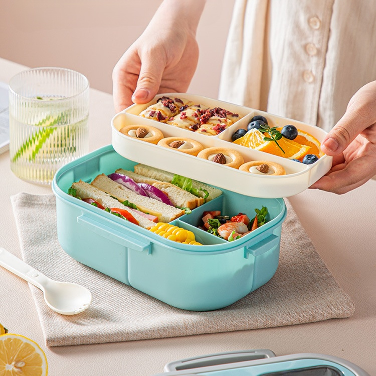 雙層密封保鮮便當盒