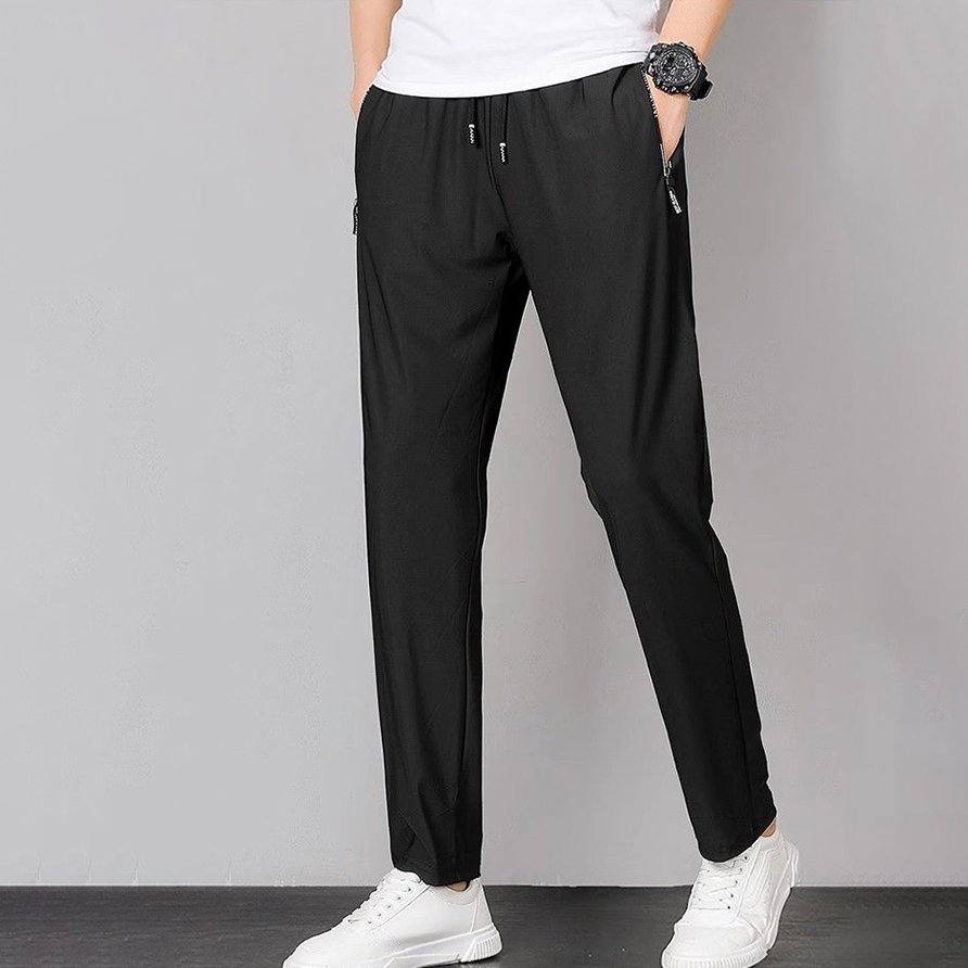 กางเกงผ้าไหมเย็นบางเบา&nbsp;แห้งเร็ว