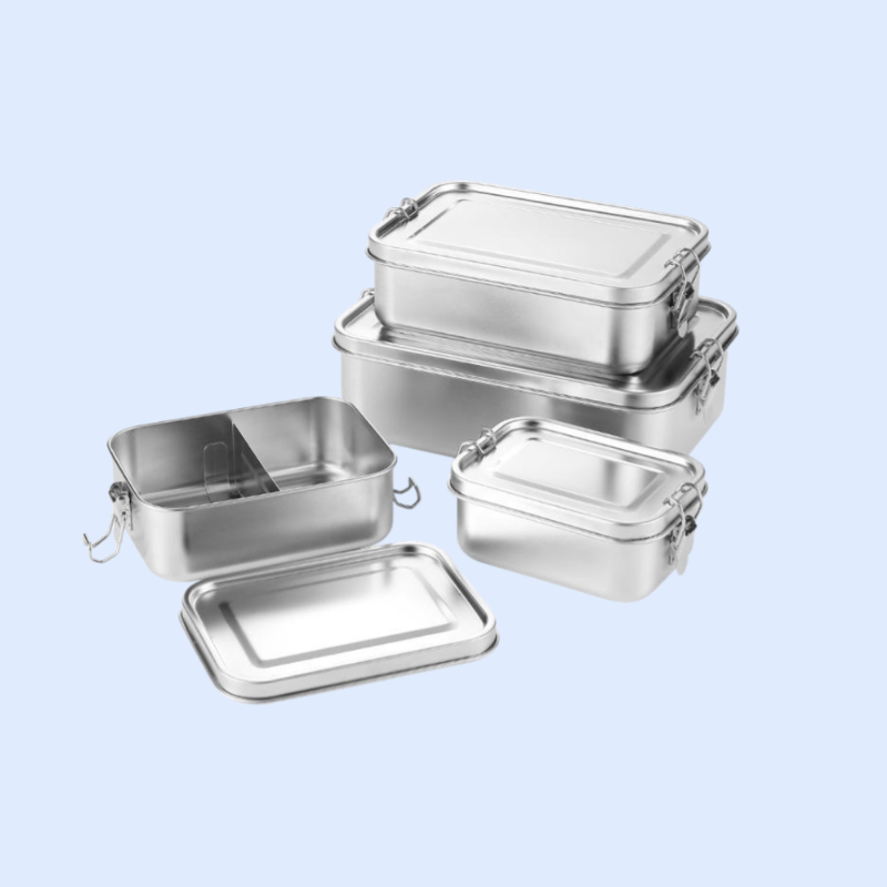 304ステンレス製ランチボックス