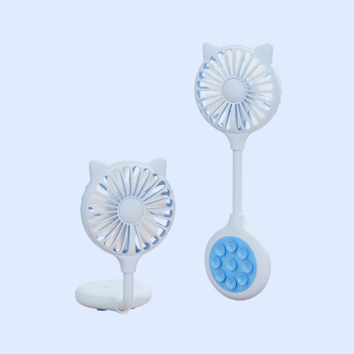 輕量USB小風扇家用吸盤迷你桌上型風扇