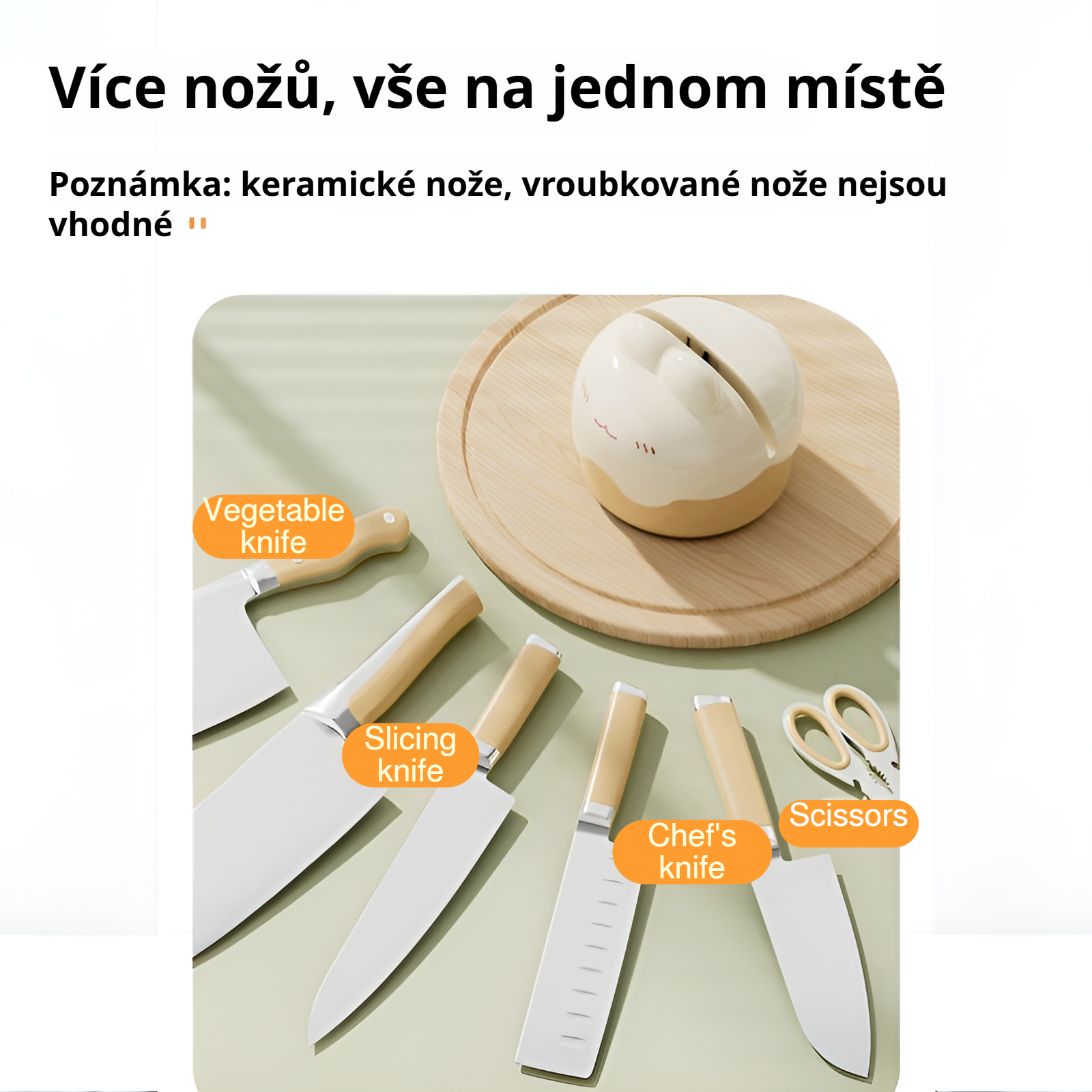 Snadné broušení nožů pomocí kresleného brousku