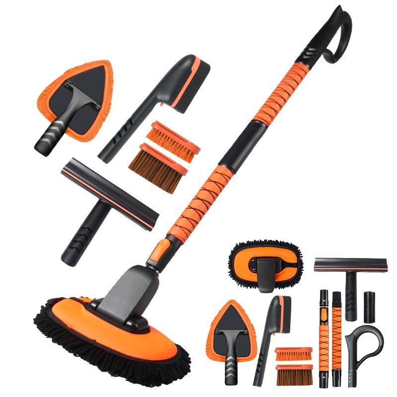 탈부착 가능한 자동차 청소 안개 제거 먼지 왁스 광택 세트