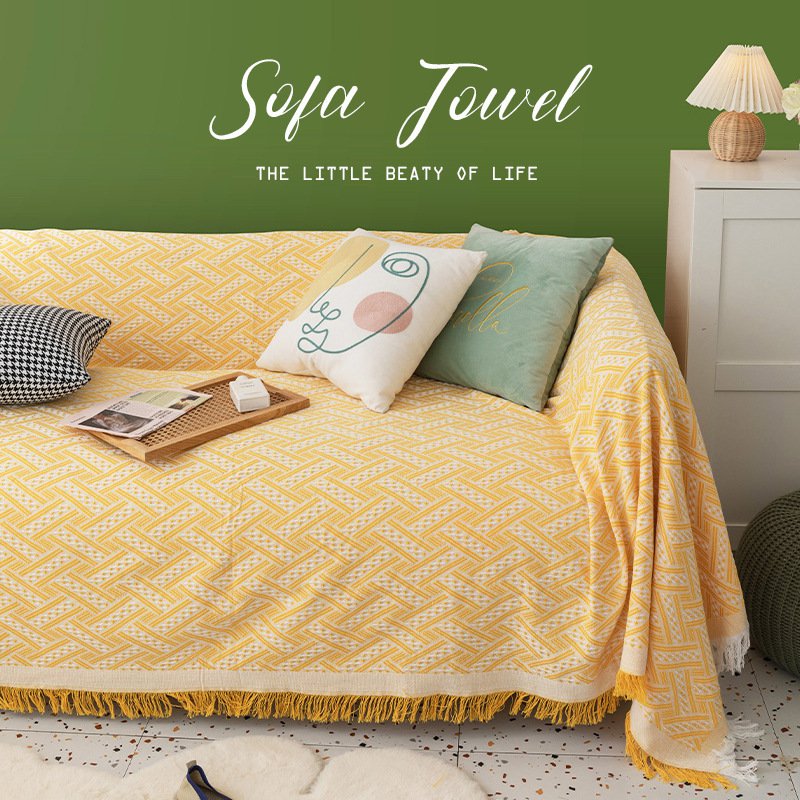 북유럽 소파 덮개 전부 덮개 소파 수건 소파 담요