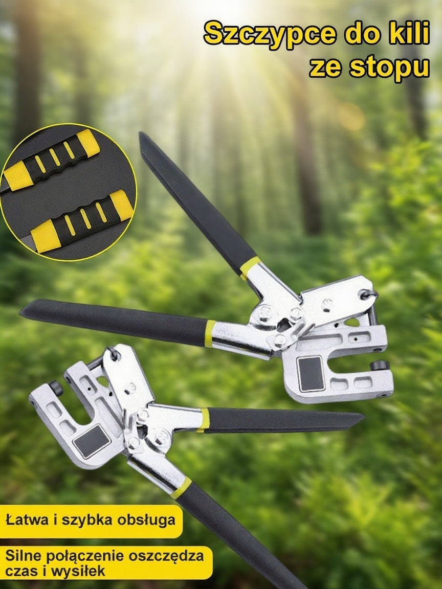 Ręcznie kute aluminiowe szczypce do profili