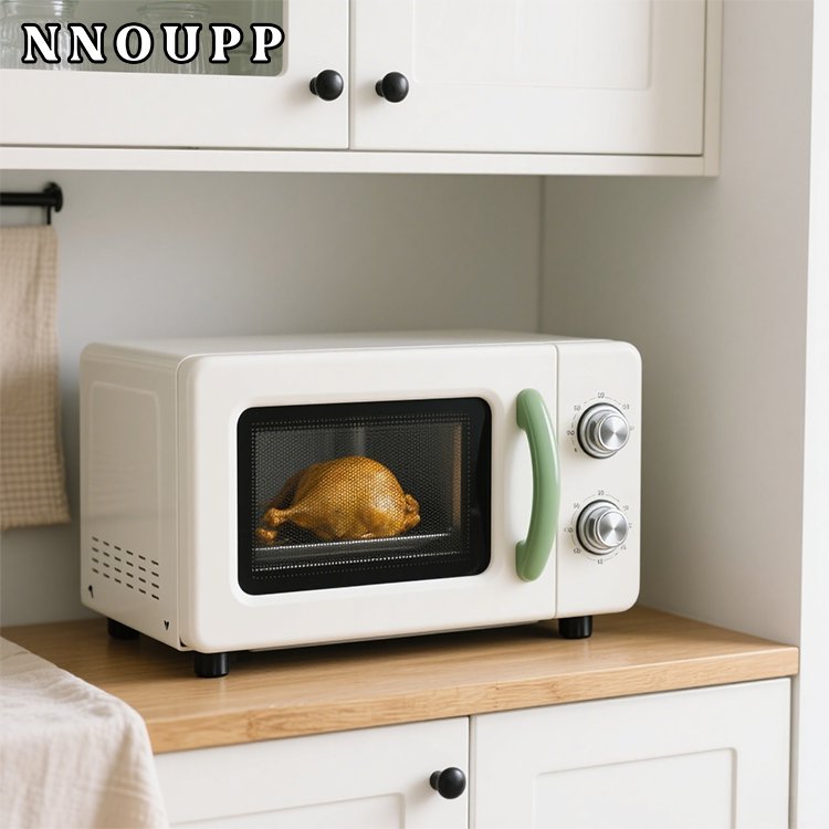 Platzsparende Mikrowelle für den Haushalt