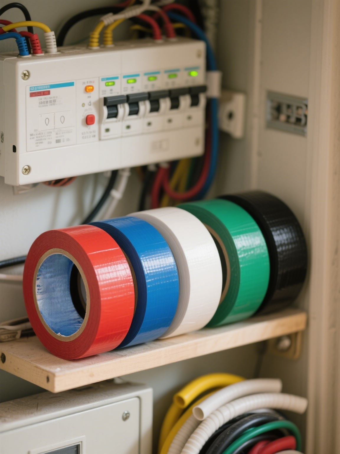 절연 난연성 전기 테이프