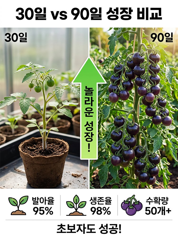 블랙 다이아몬드 토마토 씨앗