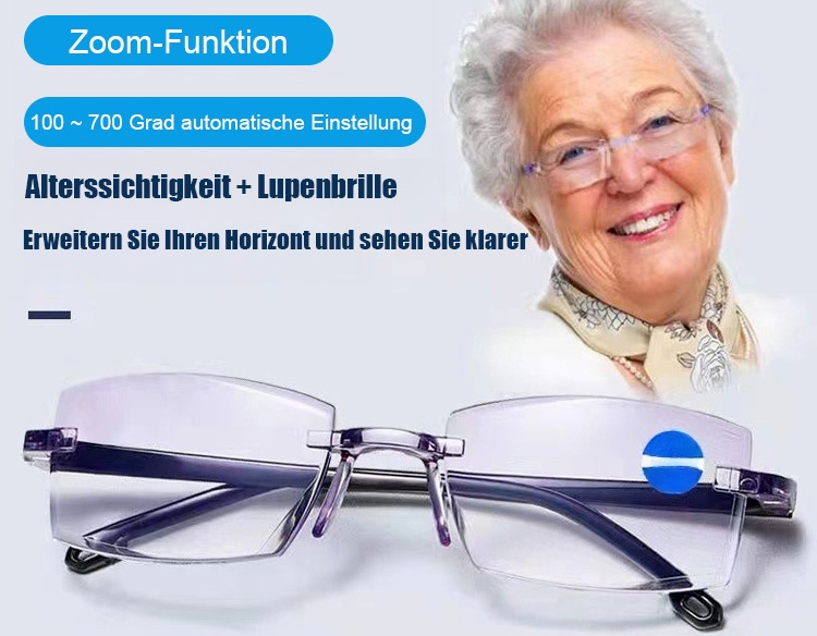 Zoom-Lesebrille