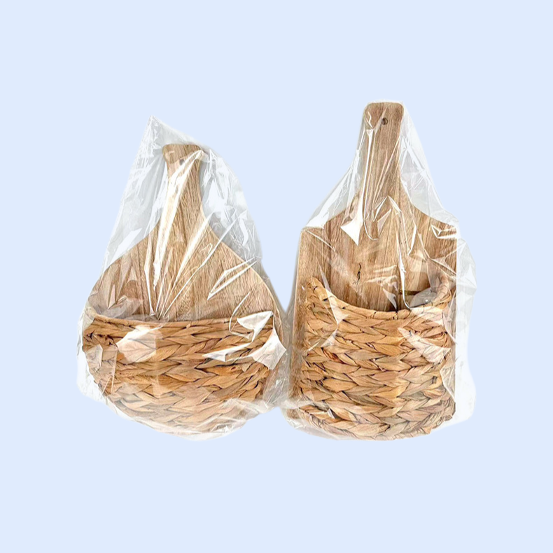 創造的な壁掛けフラワーバスケット