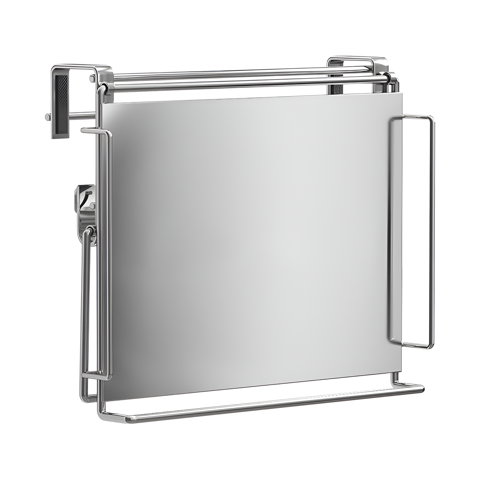 ステンレス製折りたたみ式キッチン収納ラック