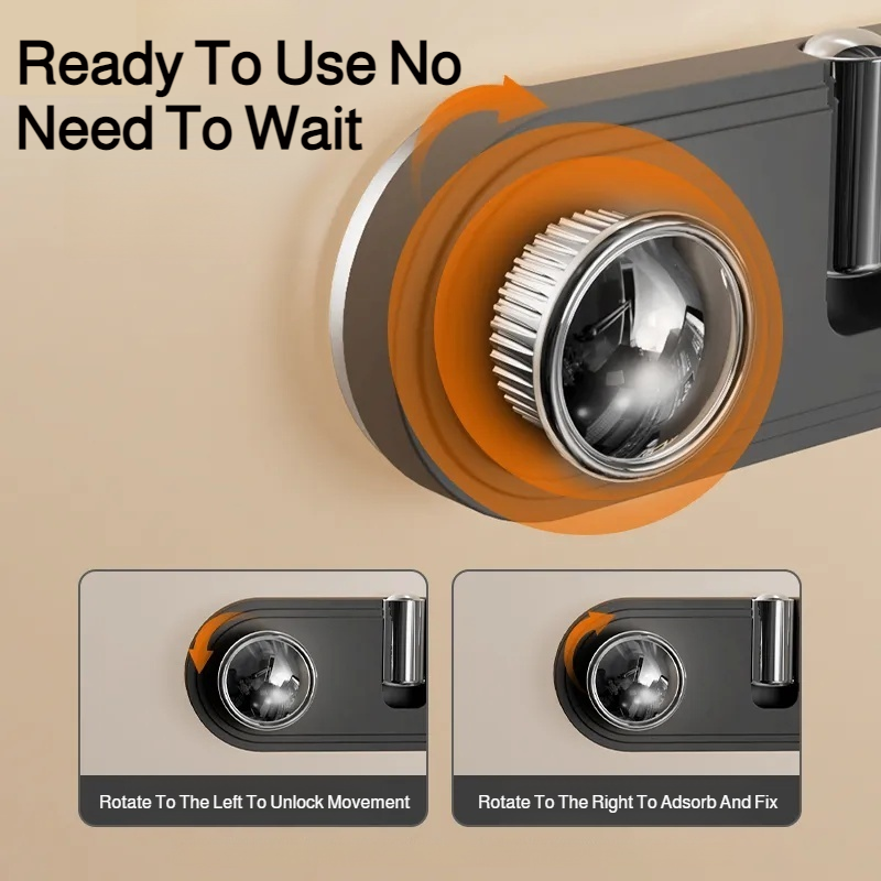 No-Drill Heavy Duty Wall Mounted Hook