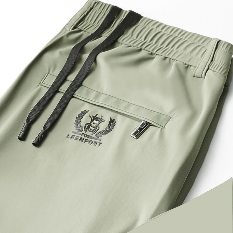 กางเกงผ้าไหมน้ำแข็งบางเฉียบระบายอากาศในหน้าร้อน