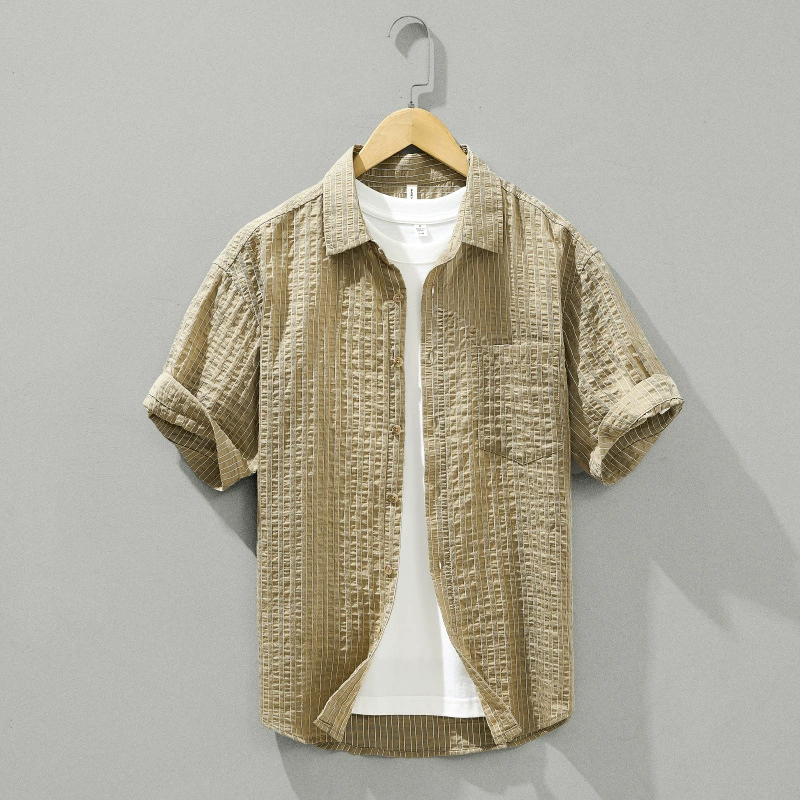 Sommer Silk Baumwolle Leisure neue Kurzarm