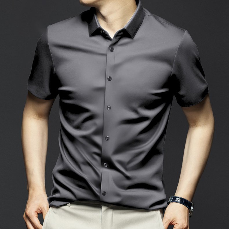 Luxusní business košile s ledovým pocitem, která se nežehlí