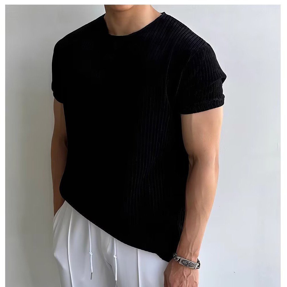 Letní tenké nakládací tričko