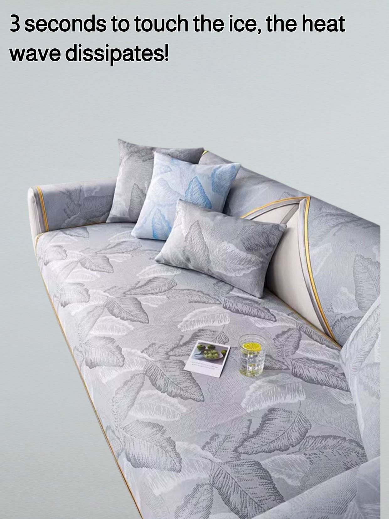 Summer cushions Ice silk sofa cushions Cool feeling nonslip cover cloth Cushions Ice silk cooler