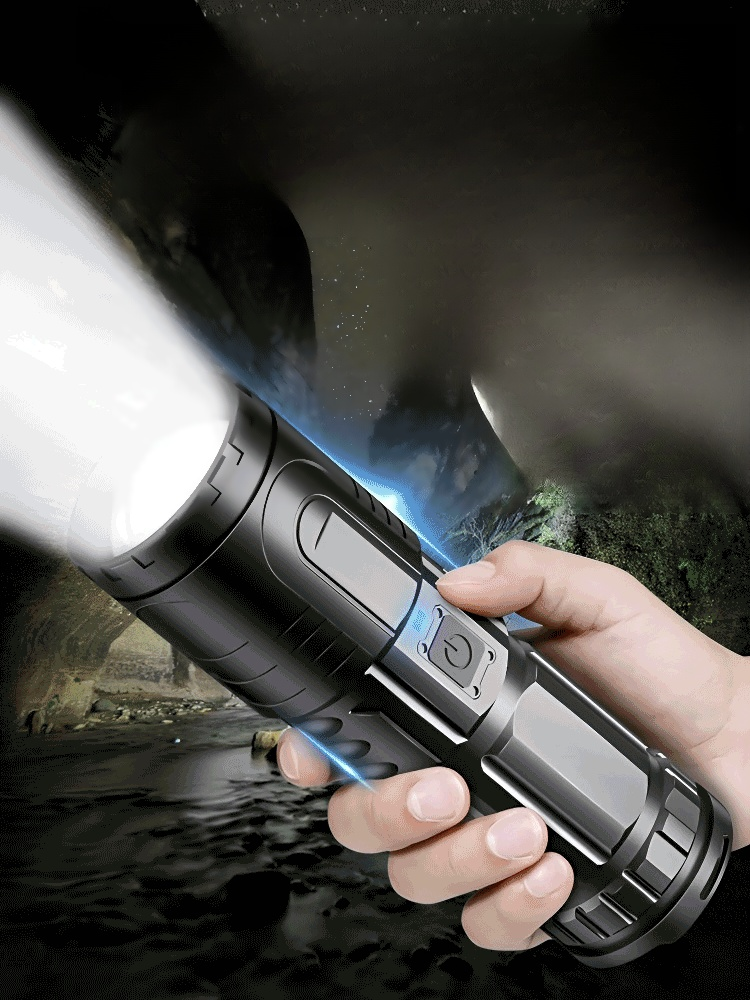 Weiße Laser-Zoom-Taschenlampe