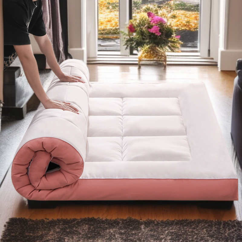 침대 요 입체 도톰 매트 등 콩 섬유 쿠션 접이식 패딩 매트리스