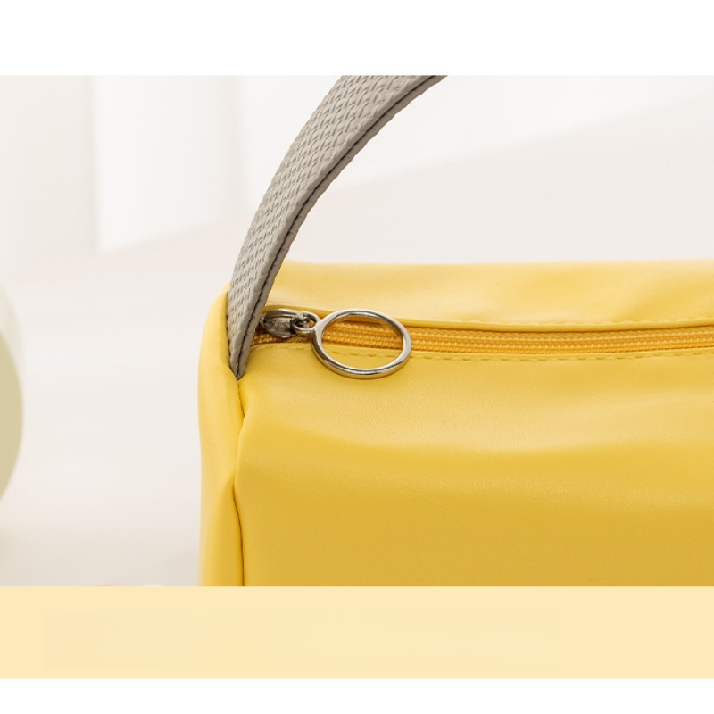 화장품 가방 여행 휴대용 캔디 컬러 PU 방수 세면 가방 대용량 휴대용 샘플 s