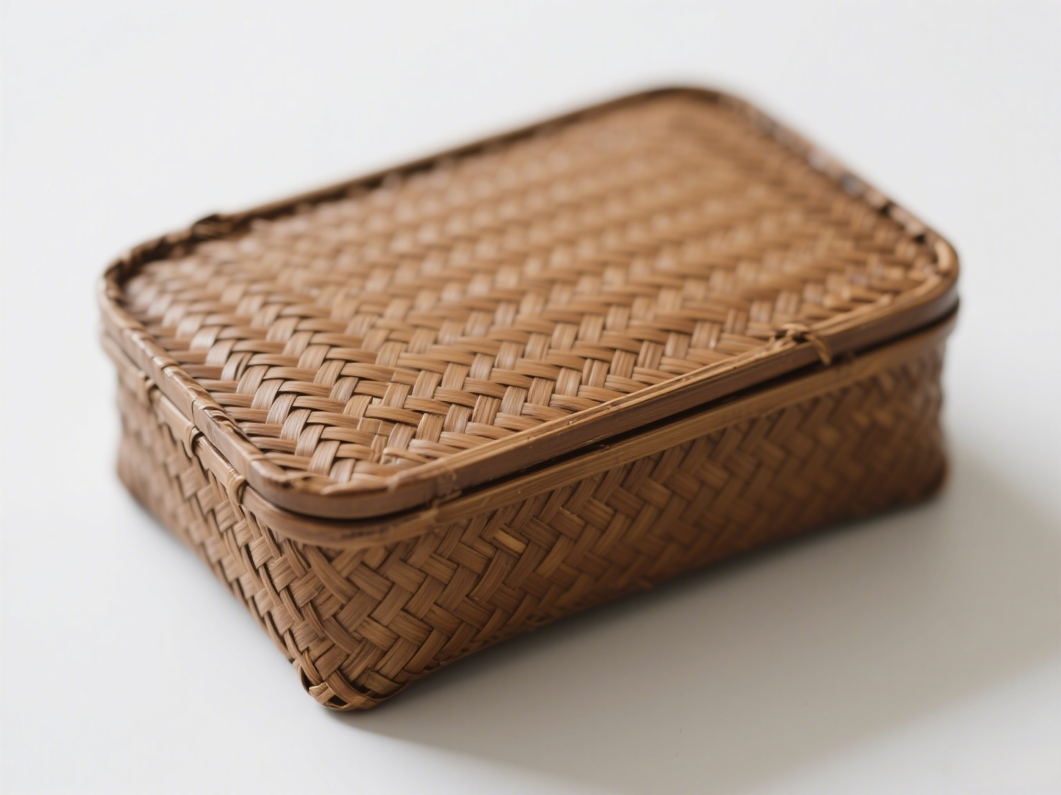 Praktische Bambus-Aufbewahrungsbox für den Haushalt