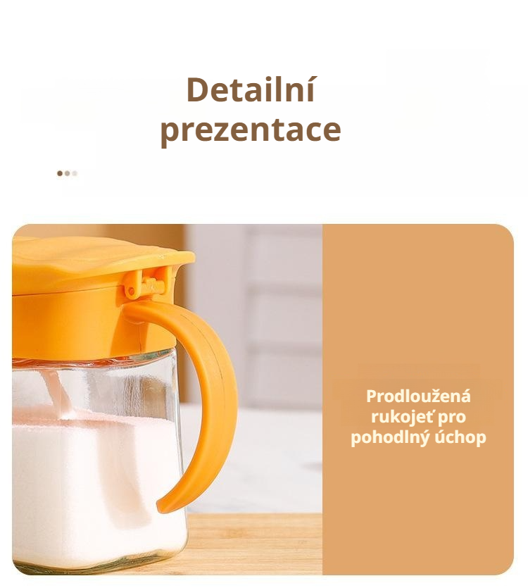 Elegantní sada kořenek s boxem na kuchyňské lince