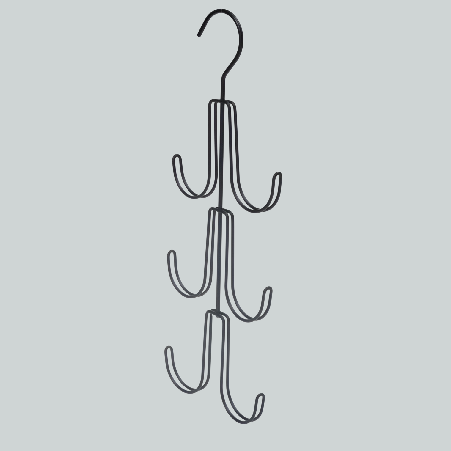 Multifunctional iron bag hanger
