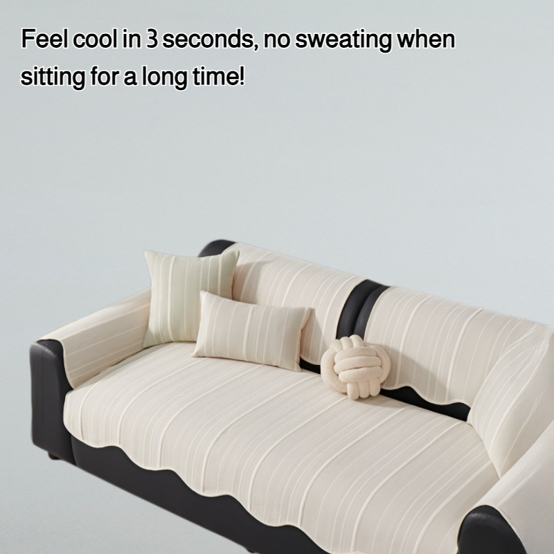 Light luxury cool bean shaped sofa cushion