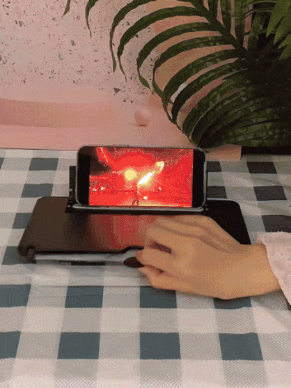 12-inch high-definition pull-out screen amplifier