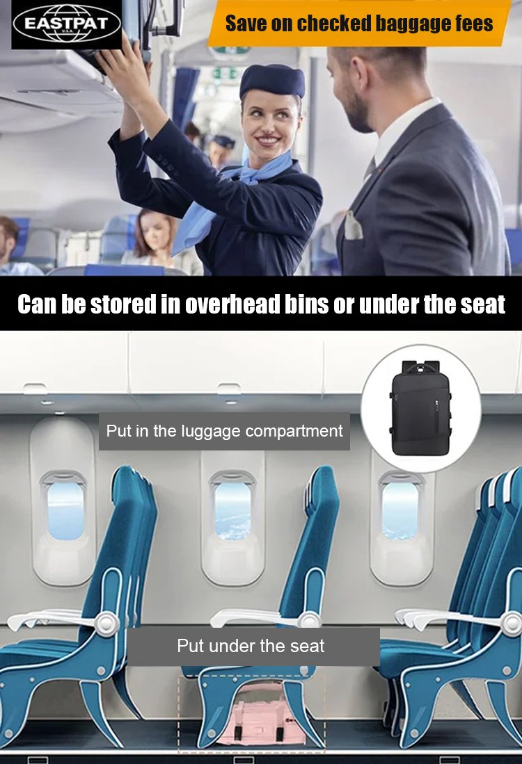 Men's and women's wet and dry separation travel large capacity expansion bag