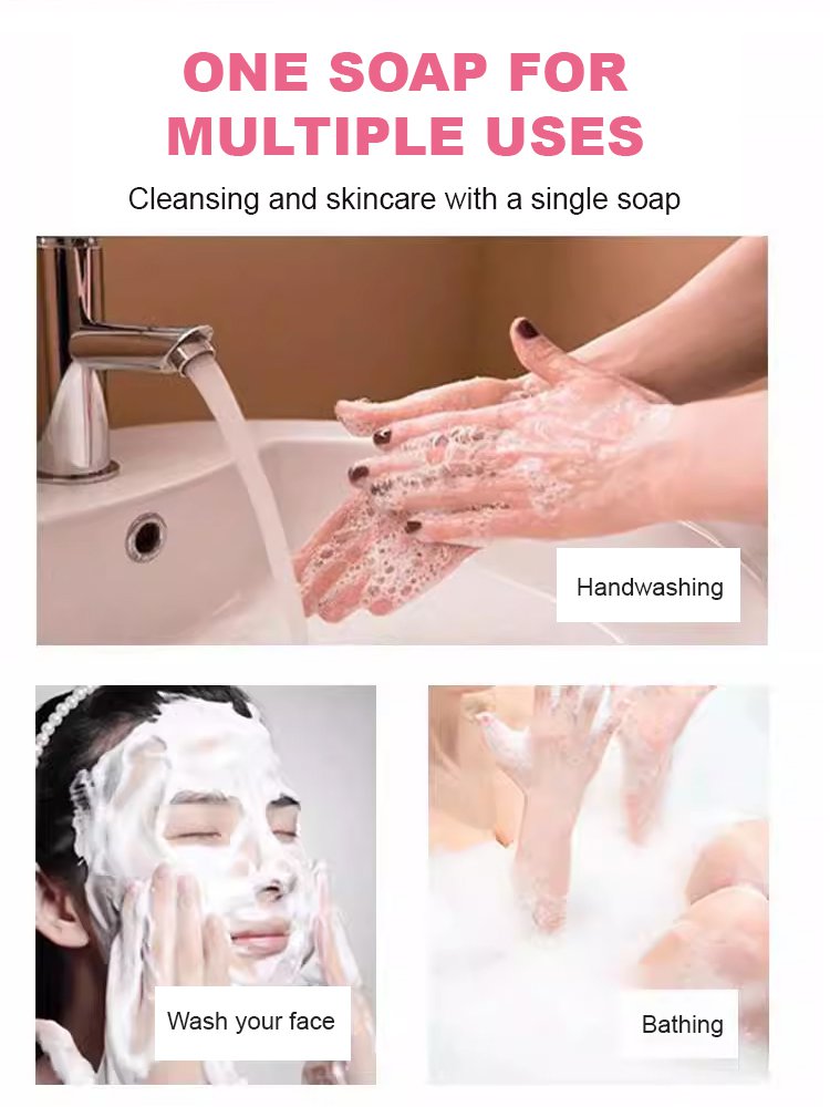 [Full Body Whitening] Rose Bird's Nest Essential Oil Soap